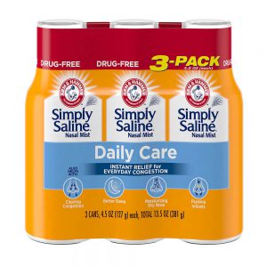 Xịt mũi dị ứng Simply Saline Nasal Mist Daily Care 381g